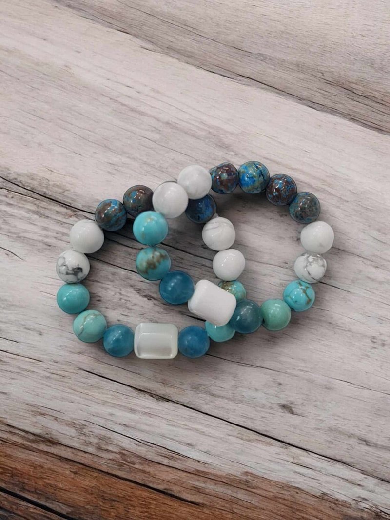 Deep Blue 天然开运蓝色系石戒指 - 戒指 - 石头 蓝色