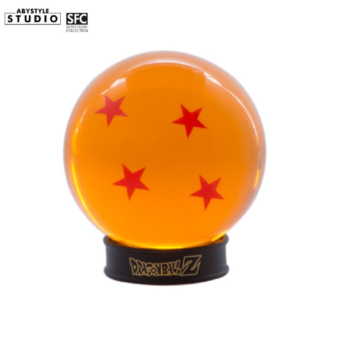 【Dragon Ball】7.5CM 四星球玻璃展示模型 - 摆饰 - 玻璃 橘色
