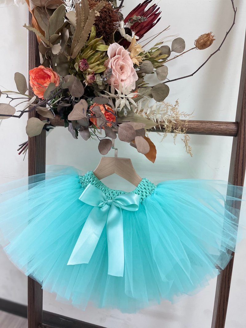 T芙绿tutu单裙 - 童装裙 - 其他材质 