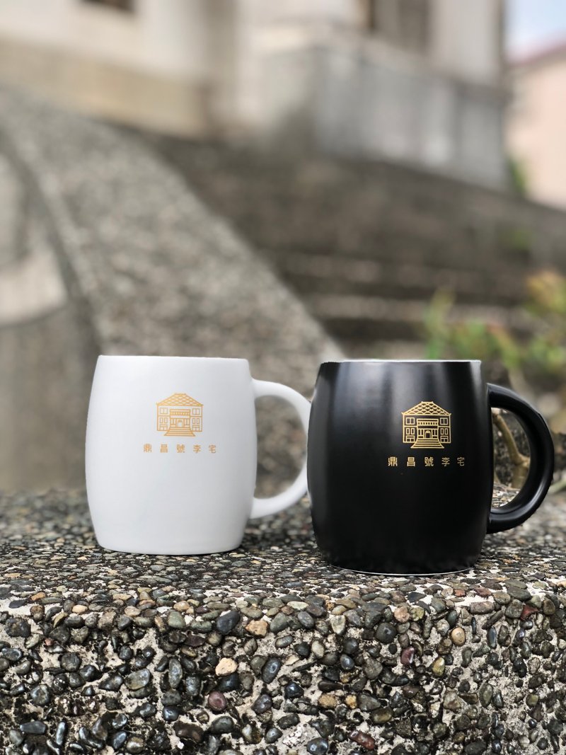 描金鼎昌圆弧马克杯 - 咖啡杯/马克杯 - 瓷 