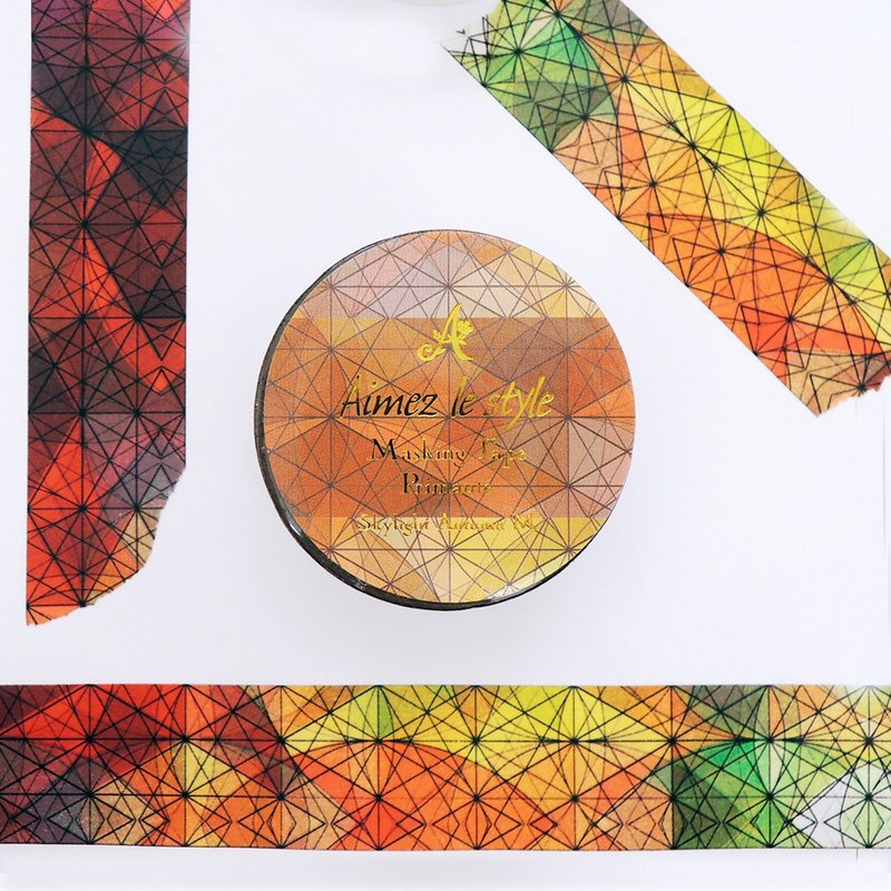 Aimez le style纸胶带-秋天空光M<A05151> - 纸胶带 - 纸 多色