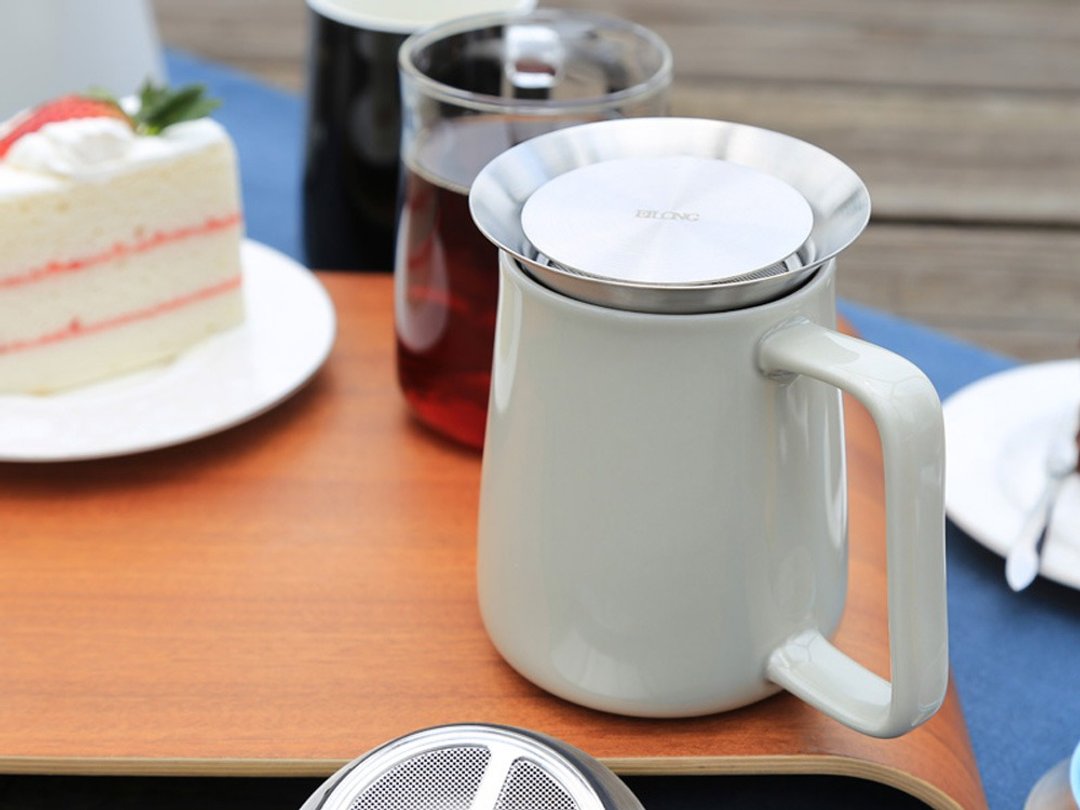 茶觉360茶壶(450ml) - 茶具/茶杯 - 陶 白色