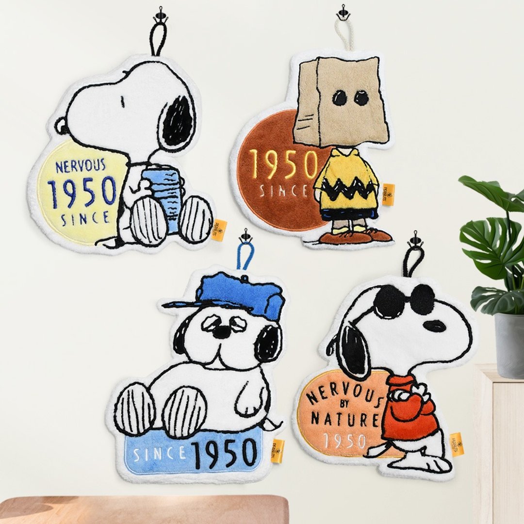 【新款】SNOOPY史努比75周年限定超细纤维造型擦手巾 - 其他 - 其他材质 