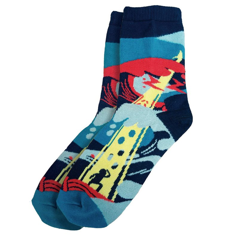 信心行走袜/短筒袜/男女通用袜 - 袜子 - 棉．麻 