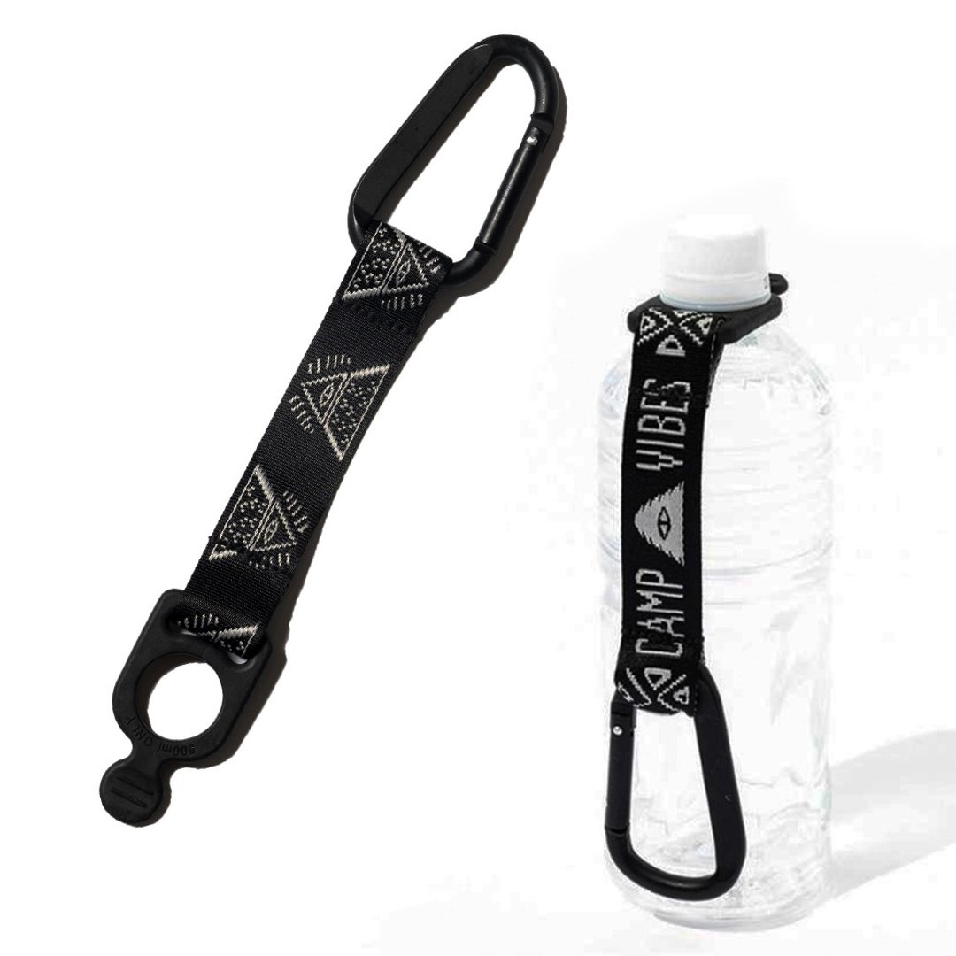POLER FISHING NET BOTTLE STRAP 饮料瓶扣带 黑 - 露营用品 - 防水材质 黑色
