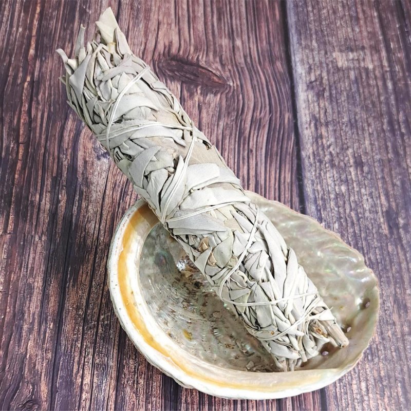 加州白鼠尾草烟熏棒 - 7寸 - 香薰/精油/线香 - 植物．花 卡其色