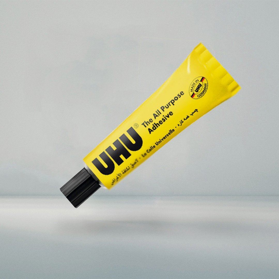 德国 UHU  透明强力胶 35M- 3入 (原厂正货) - 其他 - 其他材质 黄色