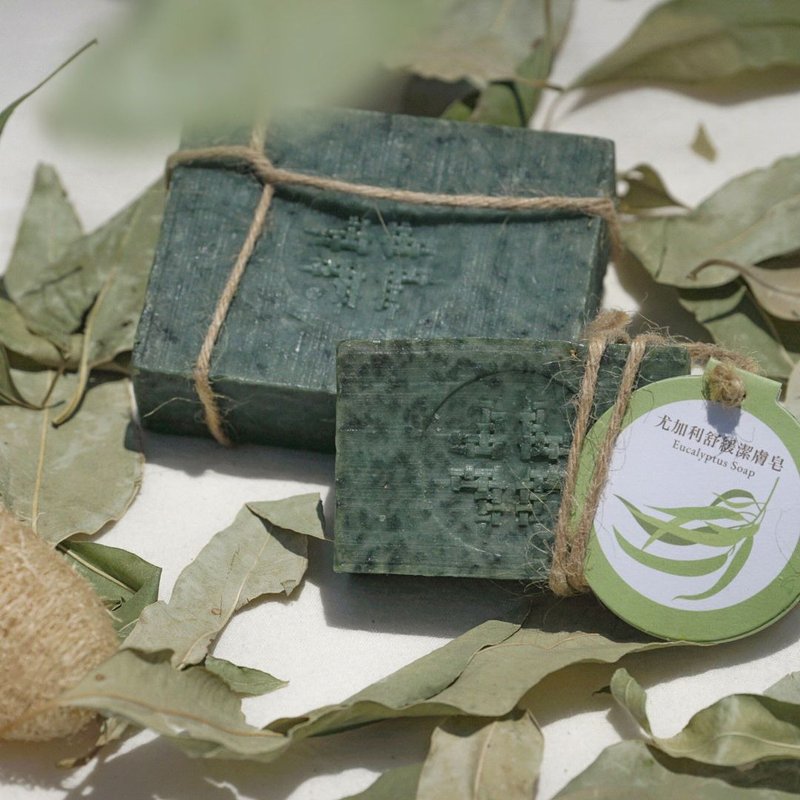尤加利舒缓洁肤皂 - 肥皂/手工皂 - 其他材质 绿色