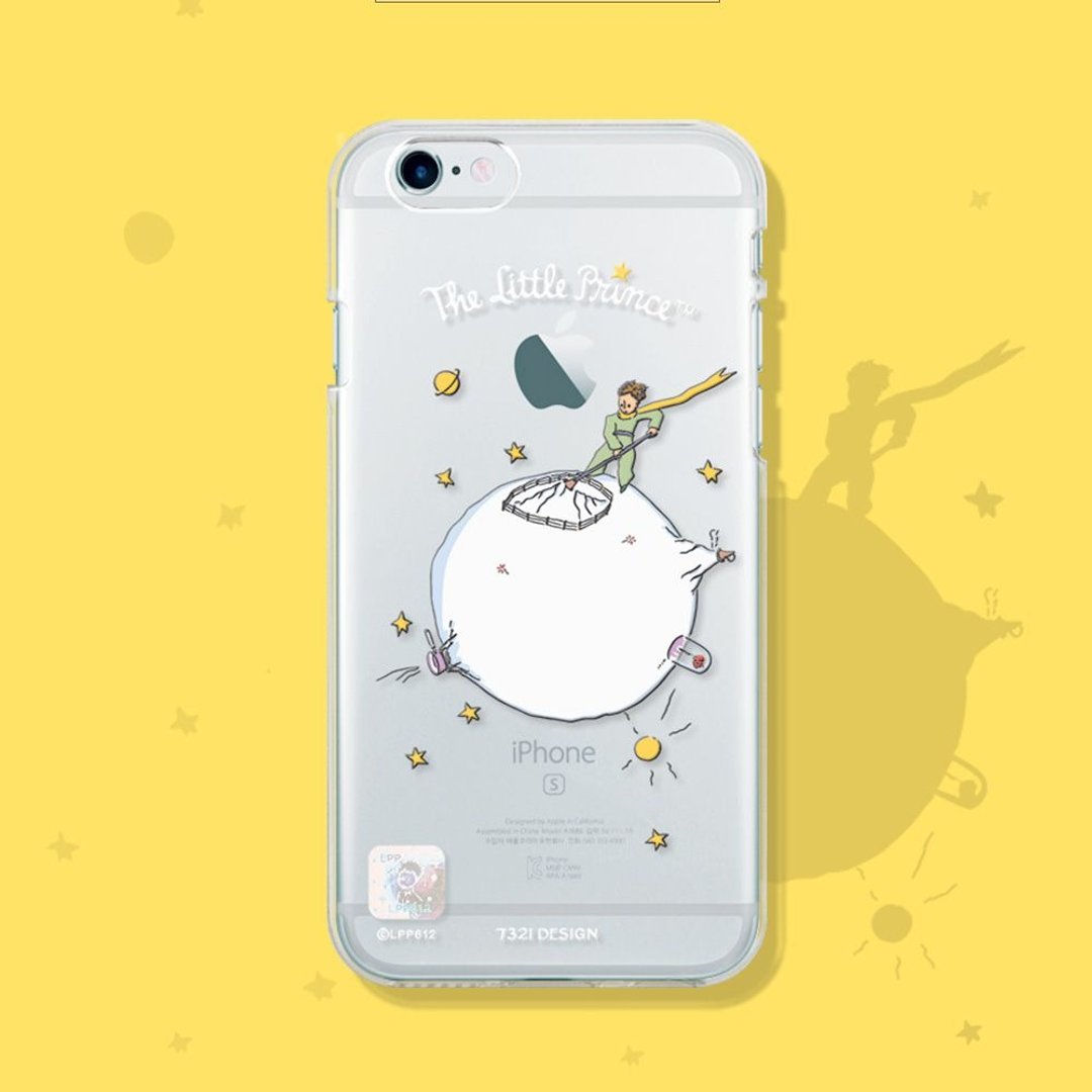 732-iPhone 6/6S -小王子授权手机壳-星球管理员,7321-509127 - 手机壳/手机套 - 塑料 透明