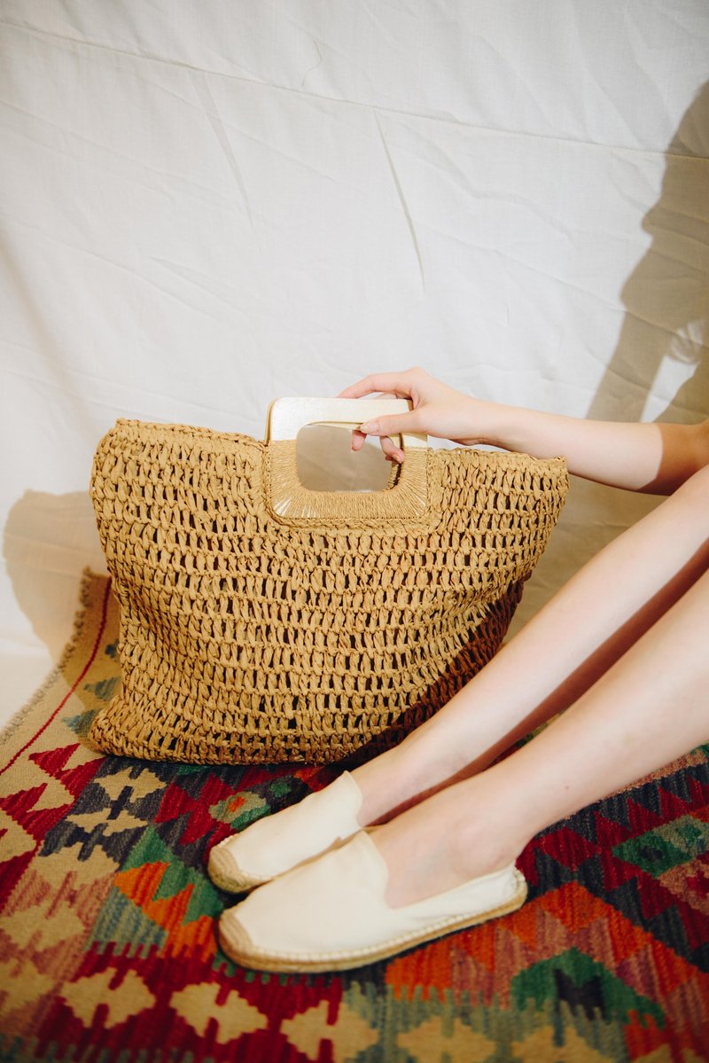 BAG - LALA / Coffee - 手提包/手提袋 - 其他材质 咖啡色