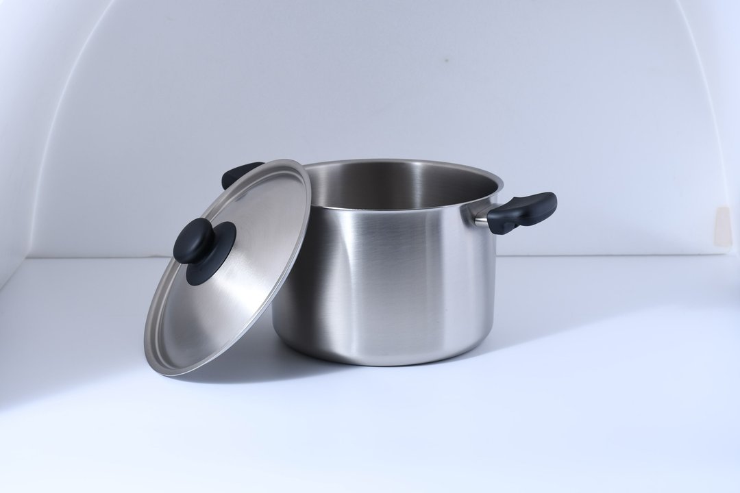 【柳宗理】双耳高锅 22cm-附盖 - 锅具/烤盘 - 不锈钢 