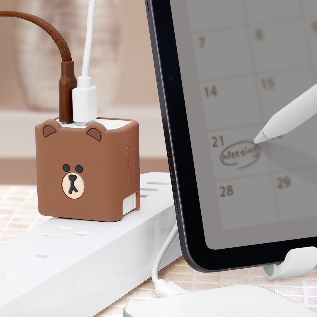 GARMMA LINE FRIENDS 氮化镓GaN 35W 快充充电器 - 数码小物 - 其他金属 