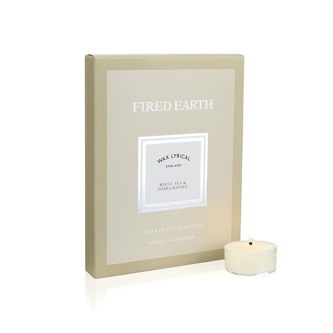 英伦蜡烛FIRED EARTH系列 白茶与柚子 12入小蜡烛 - 蜡烛/烛台 - 压克力 