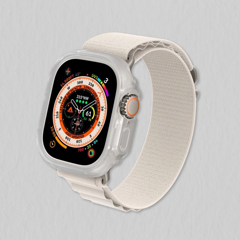 Apple Watch Ultra /Ultra 2/Ultra 3边框保护壳-透明 - 数码小物 - 其他材质 透明