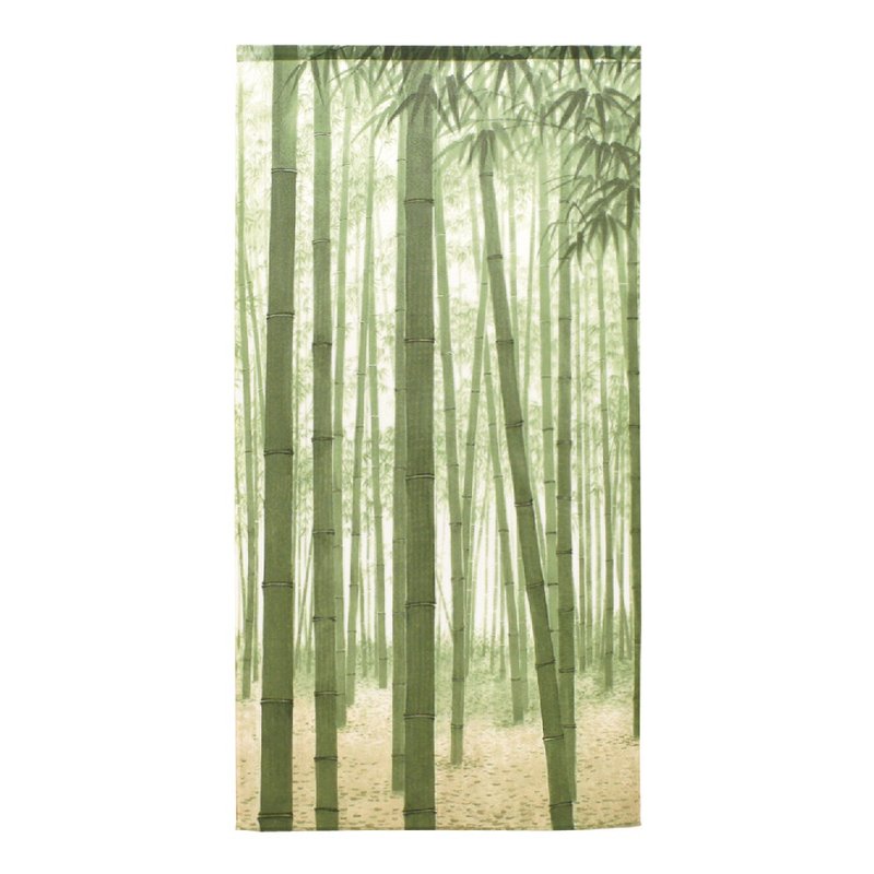 日本制コスモ长门帘竹林嫩叶 - 门帘/门牌 - 其他人造纤维 