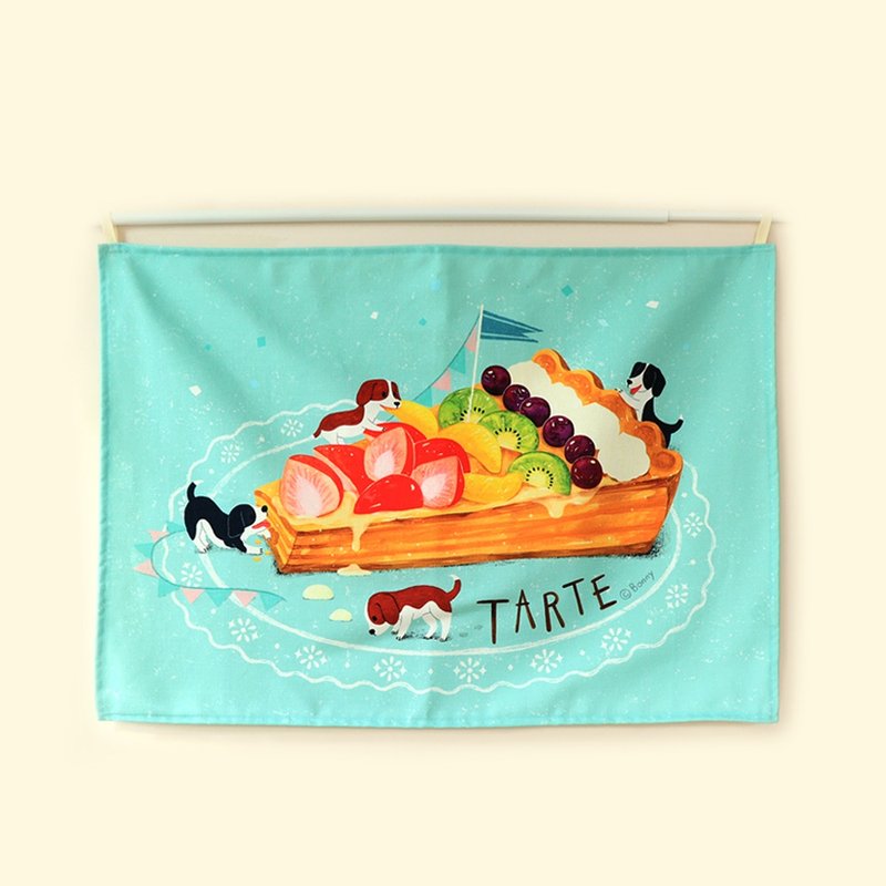 布艺海报 遮盖窗帘室内画布艺术印花可爱图片 - 海报/装饰画/版画 - 棉．麻 