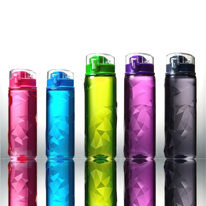 LUDAVI钻石水瓶 - 350ml - 极致始终源自于爱 - 水壶/水瓶 - 塑料 