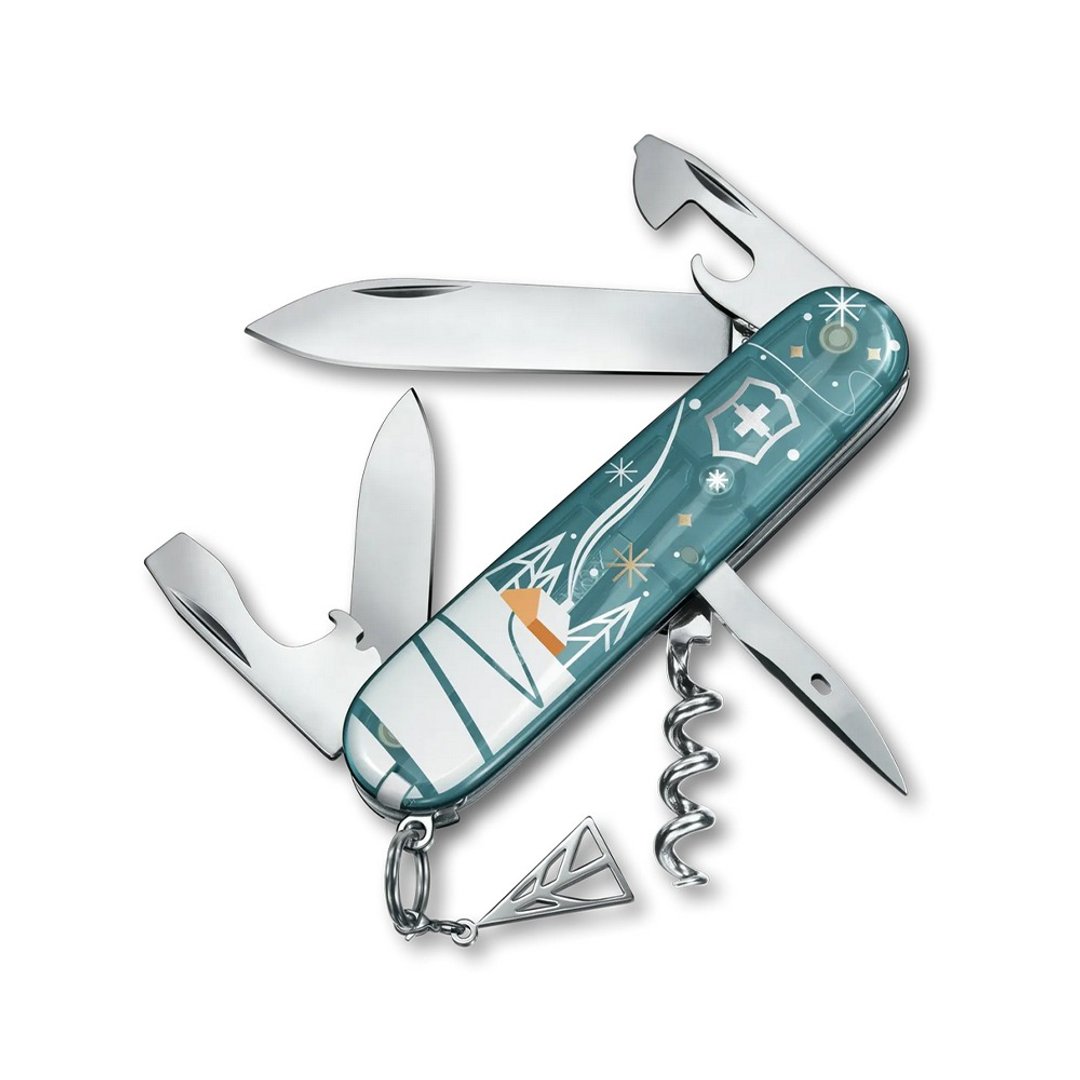 VICTORINOX 瑞士维氏瑞士刀 2024冬季魔法圣诞刀 1.3603.T21E1 - 露营用品 - 不锈钢 多色