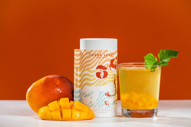【Three Leafs Tea】芒果乌龙茶 - 茶 - 其他材质 橘色
