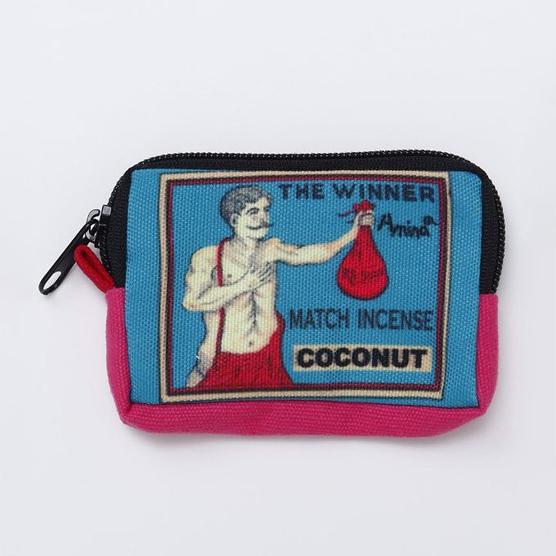 【热门预购】火柴盒 复古 钥匙包 零钱包 A款  (7色) CIFP4101 - 零钱包 - 其他材质 