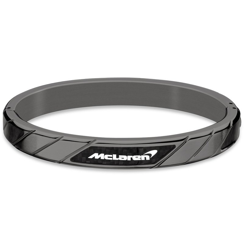 McLaren 限量2折 顶级英国超跑不锈钢碳纤维手环 全新专柜展示 - 手链/手环 - 其他金属 