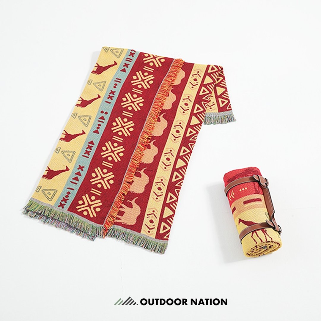 Outdoor Nation户外万用毯/ 加长版/ 旷野大地 - 露营用品 - 聚酯纤维 