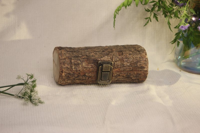 | 拾木 | 树枝置物盒_樟木Z1428 - 收纳用品 - 木头 咖啡色