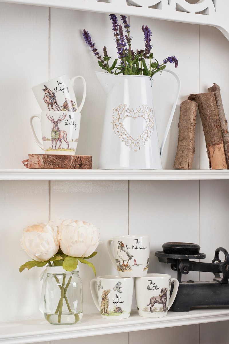 英国Churchill Queens告白系列300ml马克杯(牧场篇) - 其他杯子 - 陶 白色