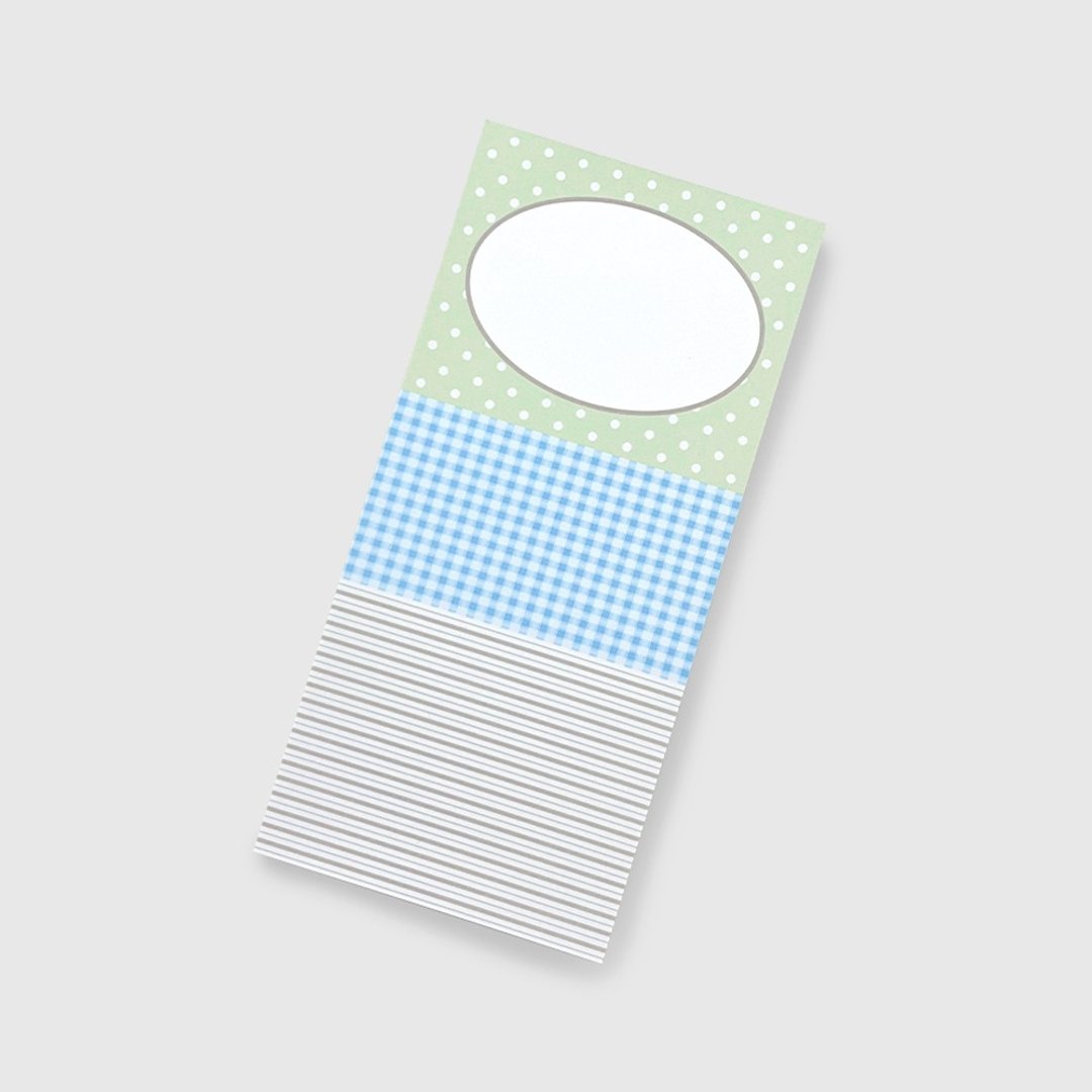 (长款) 可爱贴布｜便利贴 - 便条纸/标签贴 - 纸 多色
