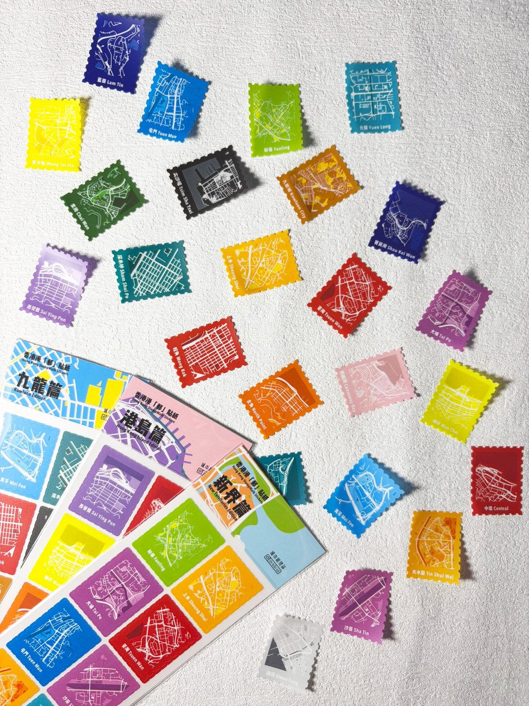 香港漫邮贴纸 - 贴纸 - 塑料 