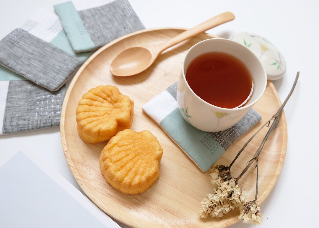 Little Things Coaster Set 004- Mint+Grey (4 Pieces /Set ) - 杯垫 - 棉．麻 灰色