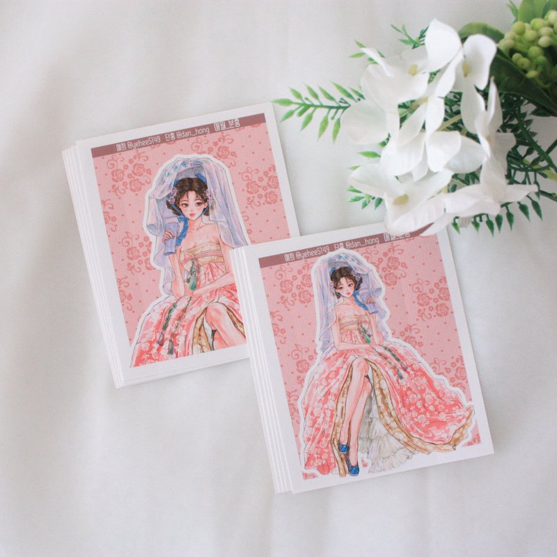 yehee_东方贴纸_aewol_pink - 贴纸 - 纸 粉红色