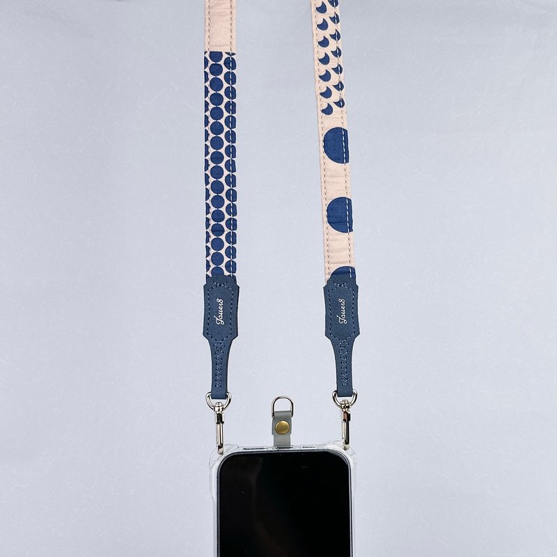 双扣背带-舒适1.8cm-弦月 - 挂绳/吊绳 - 其他材质 多色