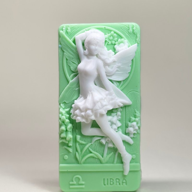 花仙子香氛皂 12星座 天秤座  手工皂 可定制颜色/香氛 - 肥皂/手工皂 - 其他材质 白色