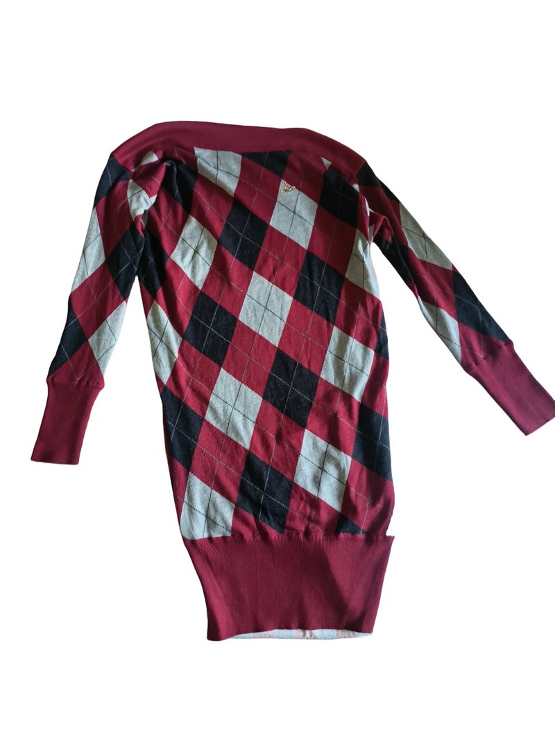 Vivienne Westwood 中古 长毛衣 - 洋装/连衣裙 - 羊毛 红色