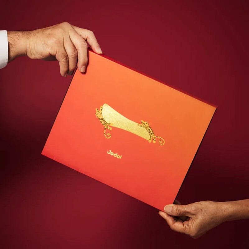 Jodo! 最美刮痧刀 | 福虎刮痧双刀礼盒 - 其他 - 不锈钢 黑色