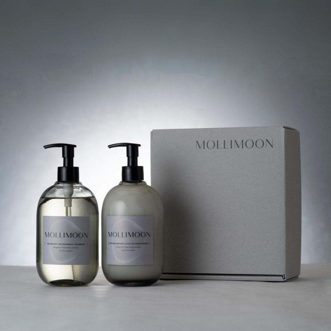 丰盈亮泽洗护发礼盒 | MOLLIMOON | 季末出清 - 洗发用品 - 环保材料 
