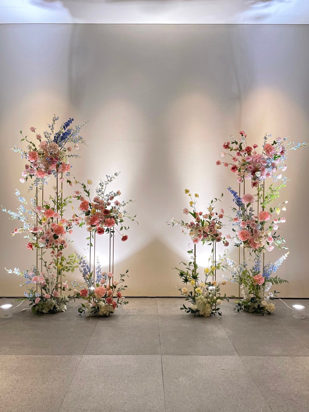 【婚礼布置】金属花架花舞缤纷款布置档期预订─中彰地区 - 其他 - 其他材质 粉红色