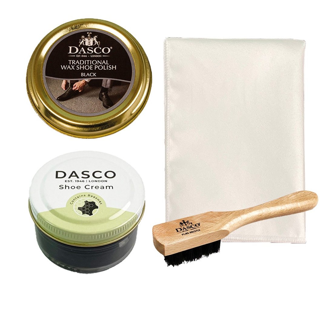 英国伯爵DASCO 皮鞋修护亮光组 高效补色 打亮 皮革保养 皮鞋保养 - 鞋垫/周边 - 其他材质 