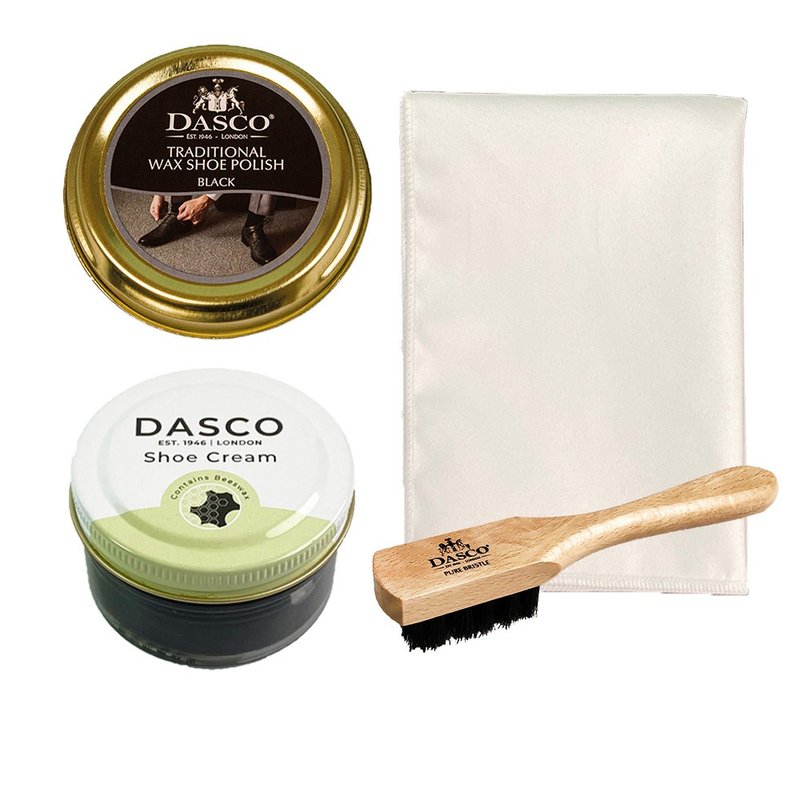 英国伯爵DASCO 皮鞋修护亮光组 高效补色 打亮 皮革保养 皮鞋保养 - 鞋垫/周边 - 其他材质 