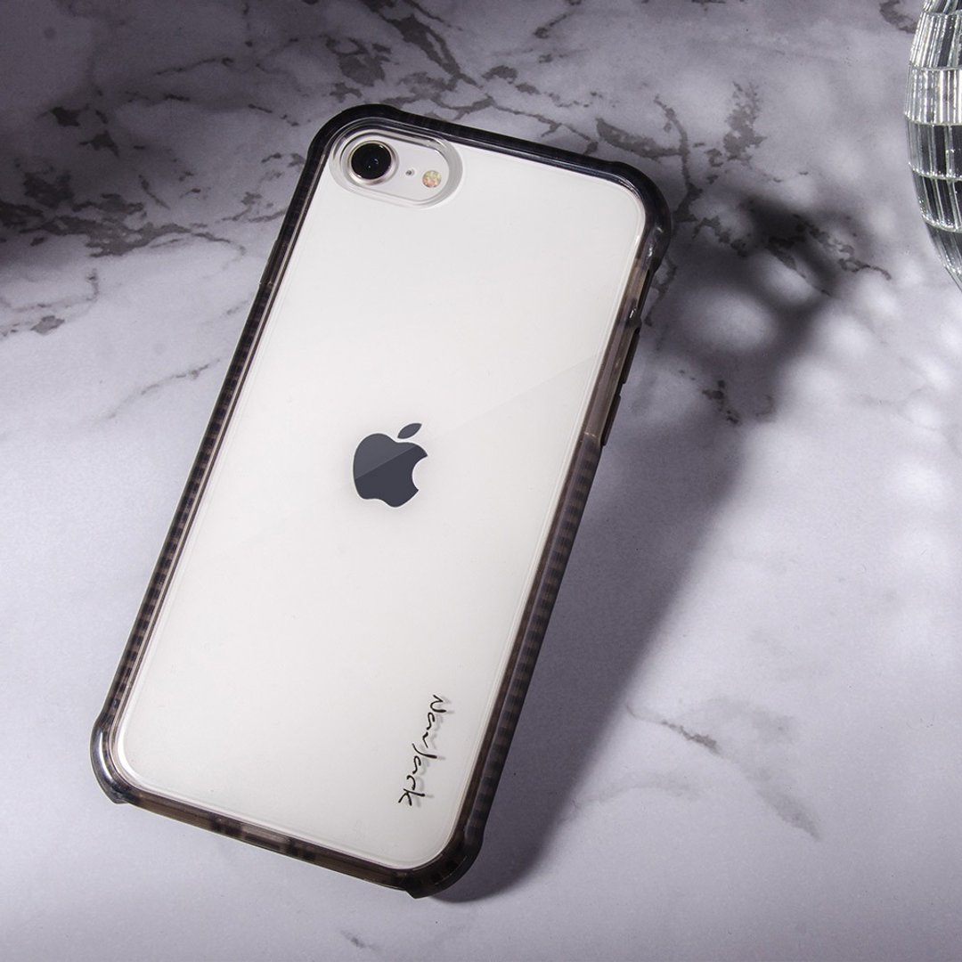 iPhone SE3 / SE2 / 8 / 7 (4.7寸) 超抗摔吸震空压保护壳 钴黑色 - 手机壳/手机套 - 塑料 黑色