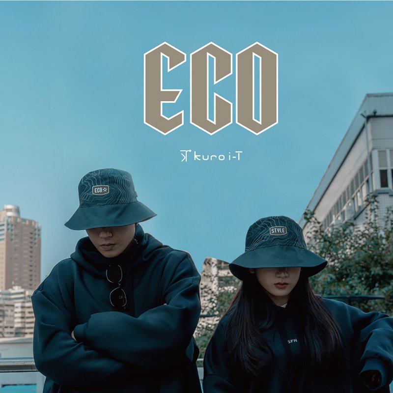 ECO 定制时尚防泼再生渔夫帽 - 帽子 - 环保材料 绿色
