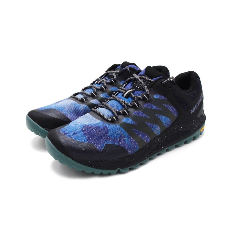 MERRELL(男)NOVA 2 Night Sky星空越野慢跑鞋 男鞋-星空蓝紫 - 男款运动鞋/球鞋 - 其他材质 