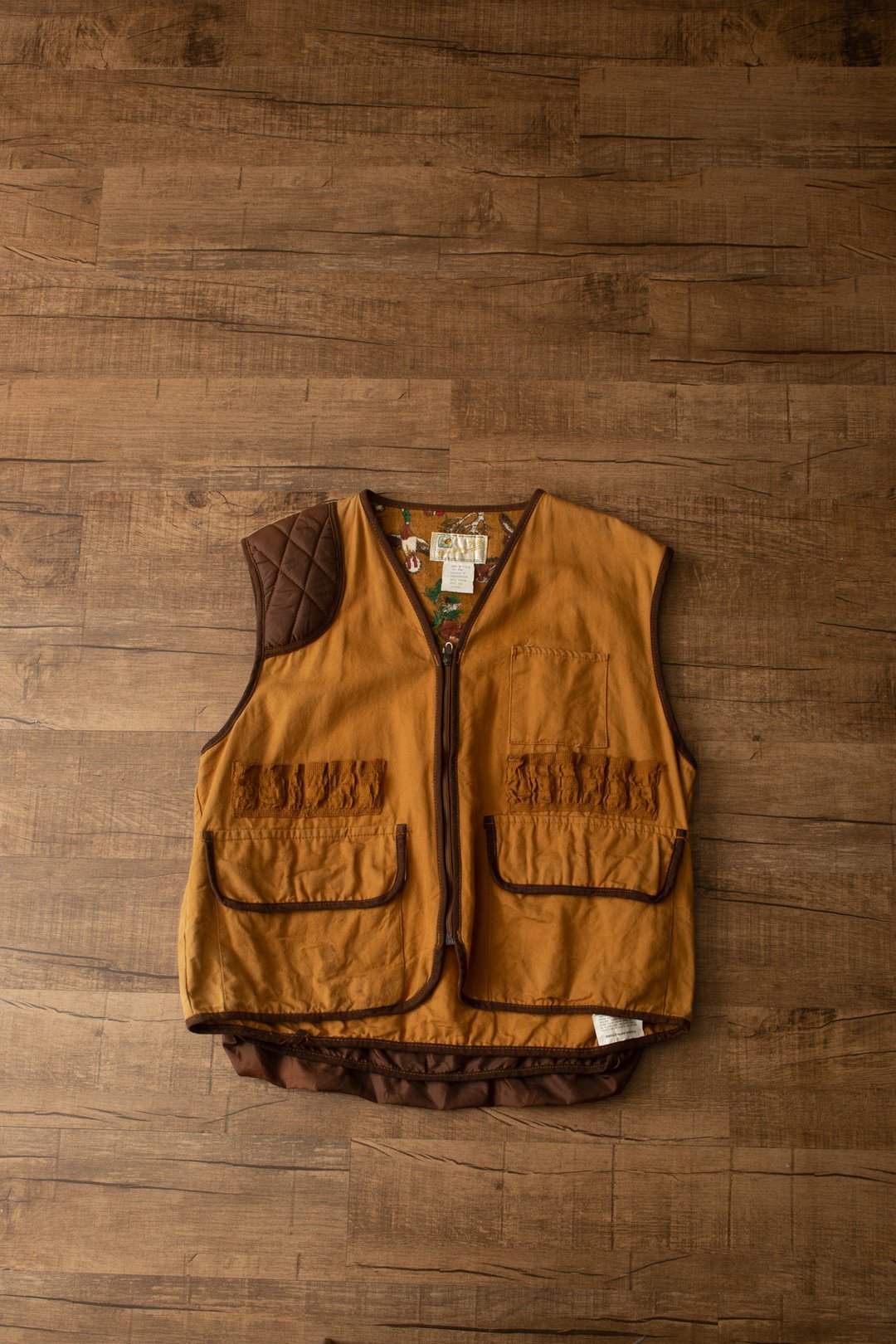 Vintage Hunting Vest 猎装背心【初恋贩卖所】 - 男装背心 - 棉．麻 