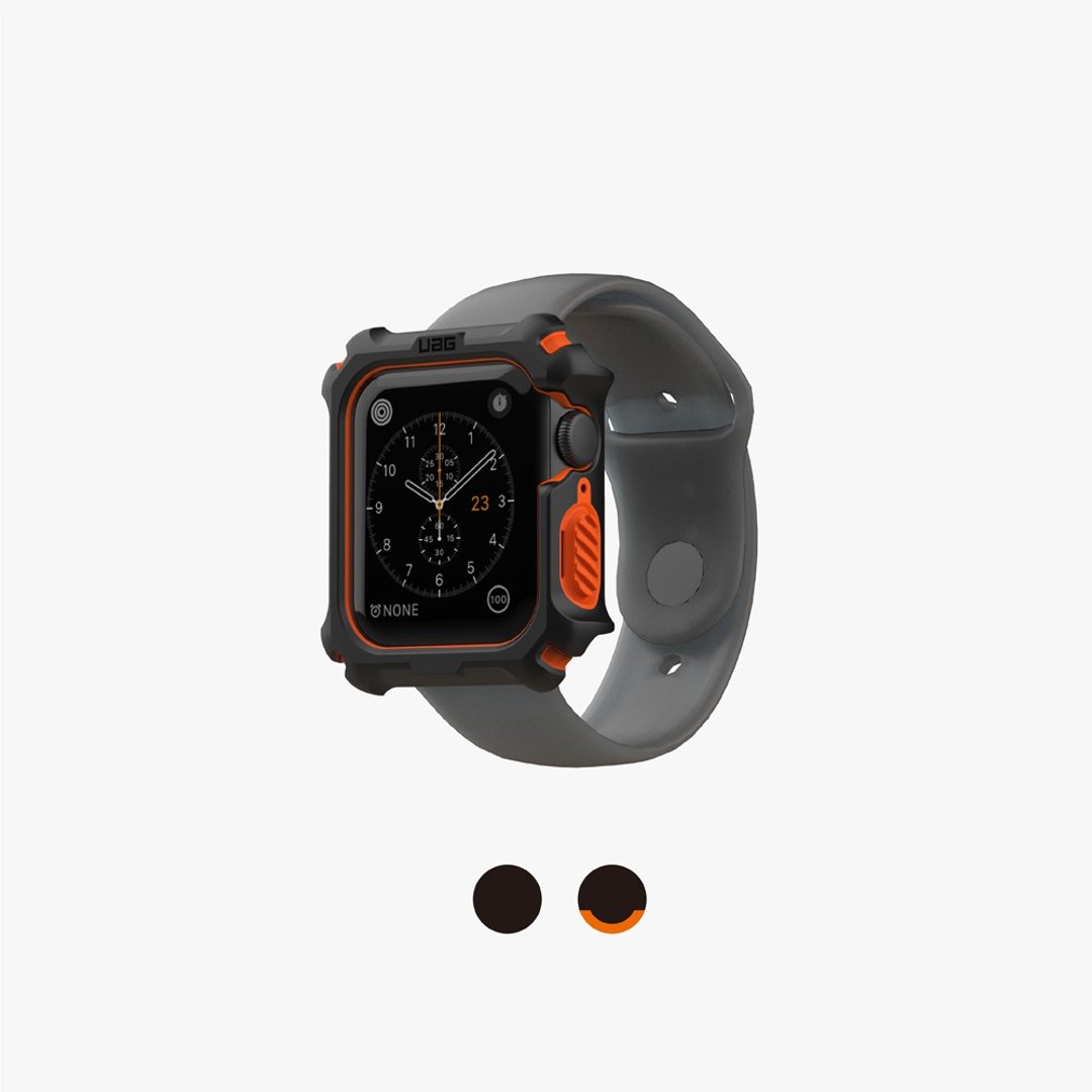 UAG Apple Watch 44mm 耐冲击保护壳 - 数码小物 - 橡胶 