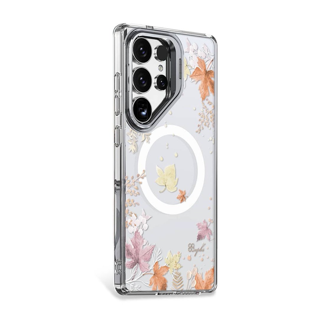 apbs Samsung S25/S24系列 防震双料隐形立架磁吸手机壳-四季-秋 - 手机壳/手机套 - 其他材质 多色