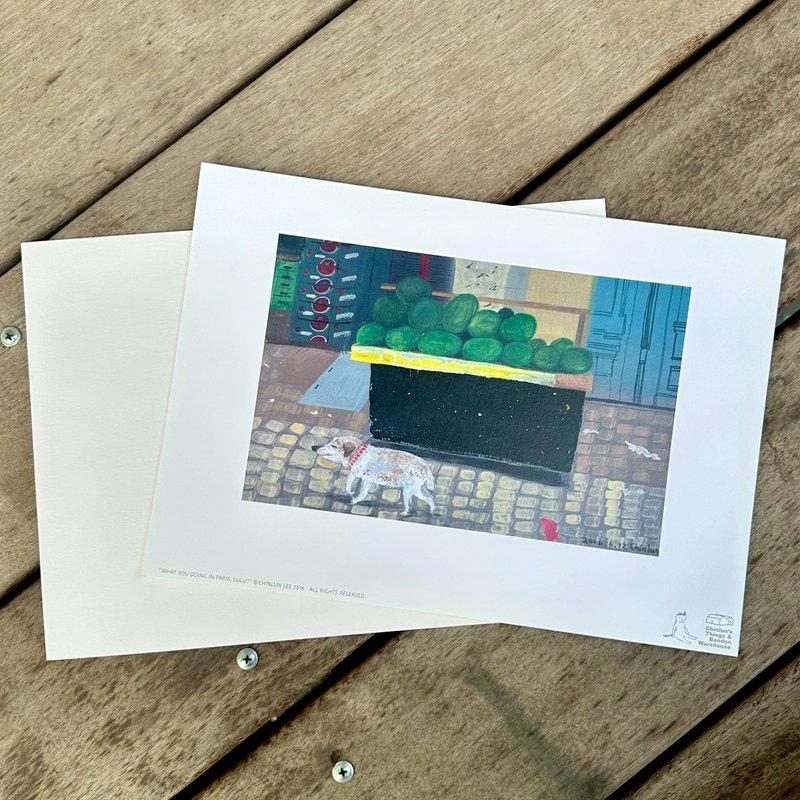 【复制画】Lulu 在巴黎 - 海报/装饰画/版画 - 纸 多色