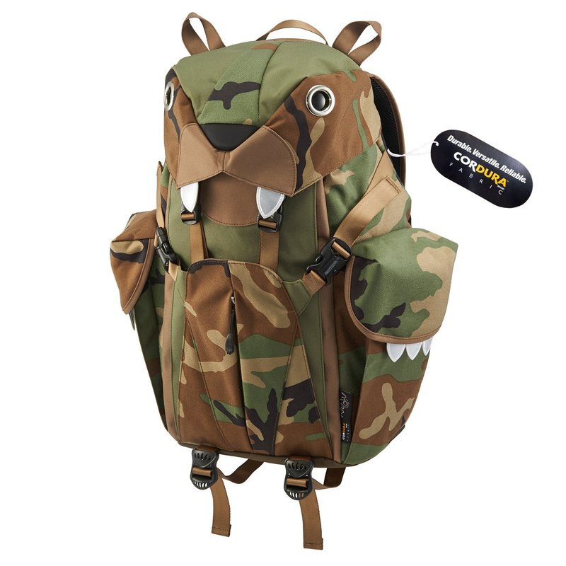 Morn Creations 正版可爱老虎后背包-迷彩(L) (BC-301-CA) - 后背包/双肩包 - 其他材质 多色