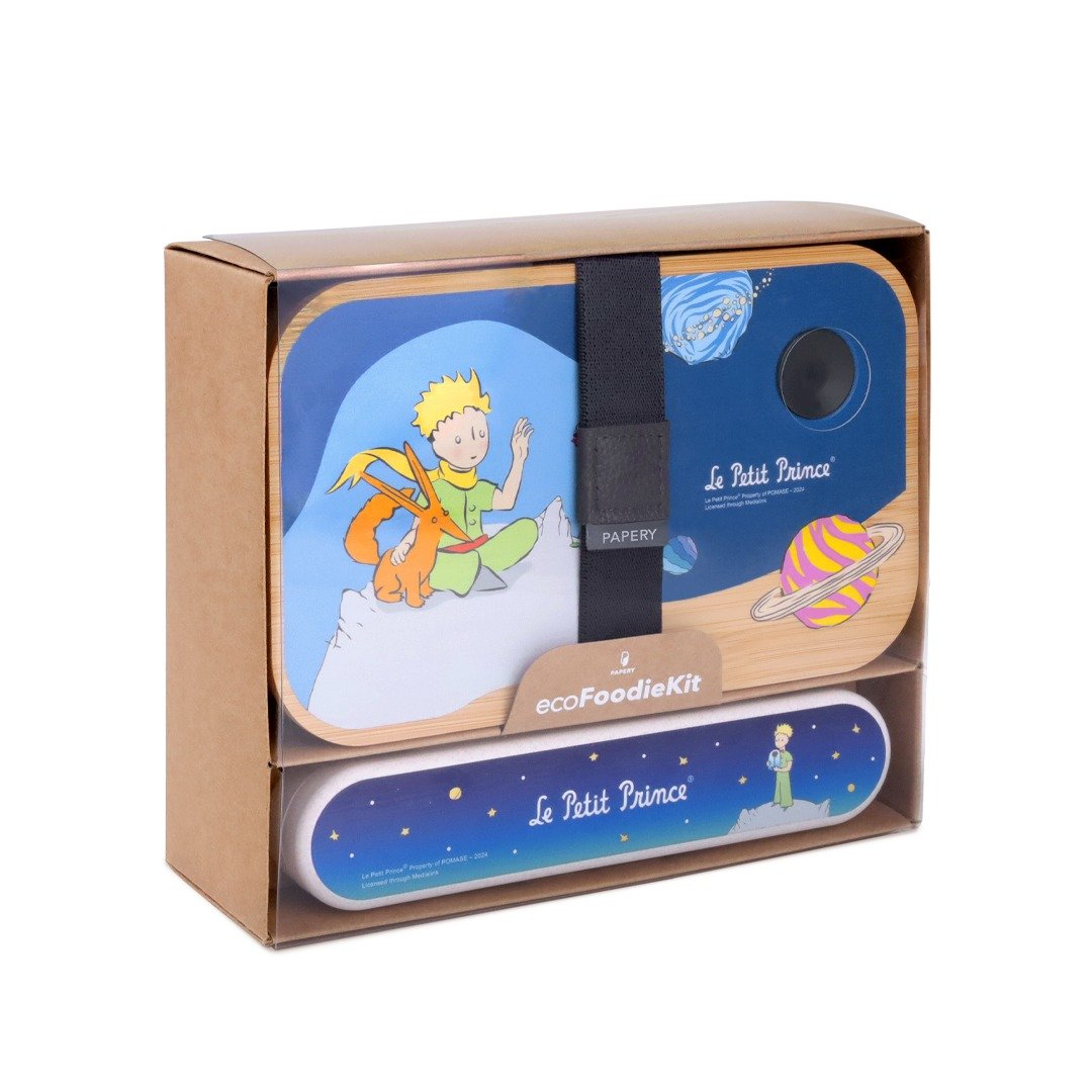 环保吃货套装 便当盒 x 餐具组 Le Petit Prince 小王子 - Planet - 便当盒/饭盒 - 其他材质 