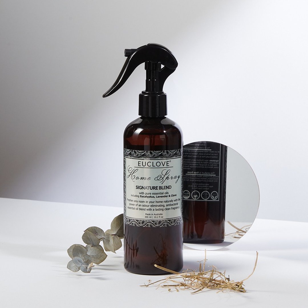 EUCLOVE 居家抗菌精油香氛喷雾(薄荷香根草) 300ml - 香薰/精油/线香 - 浓缩/萃取物 